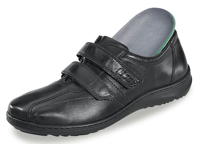 Waldl&auml;ufer, comfortabele herenslippers, wijdte H, met uitneembaar voetbed 